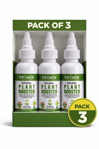 Natural Plant Booster 50ml Each (Pack of 3)