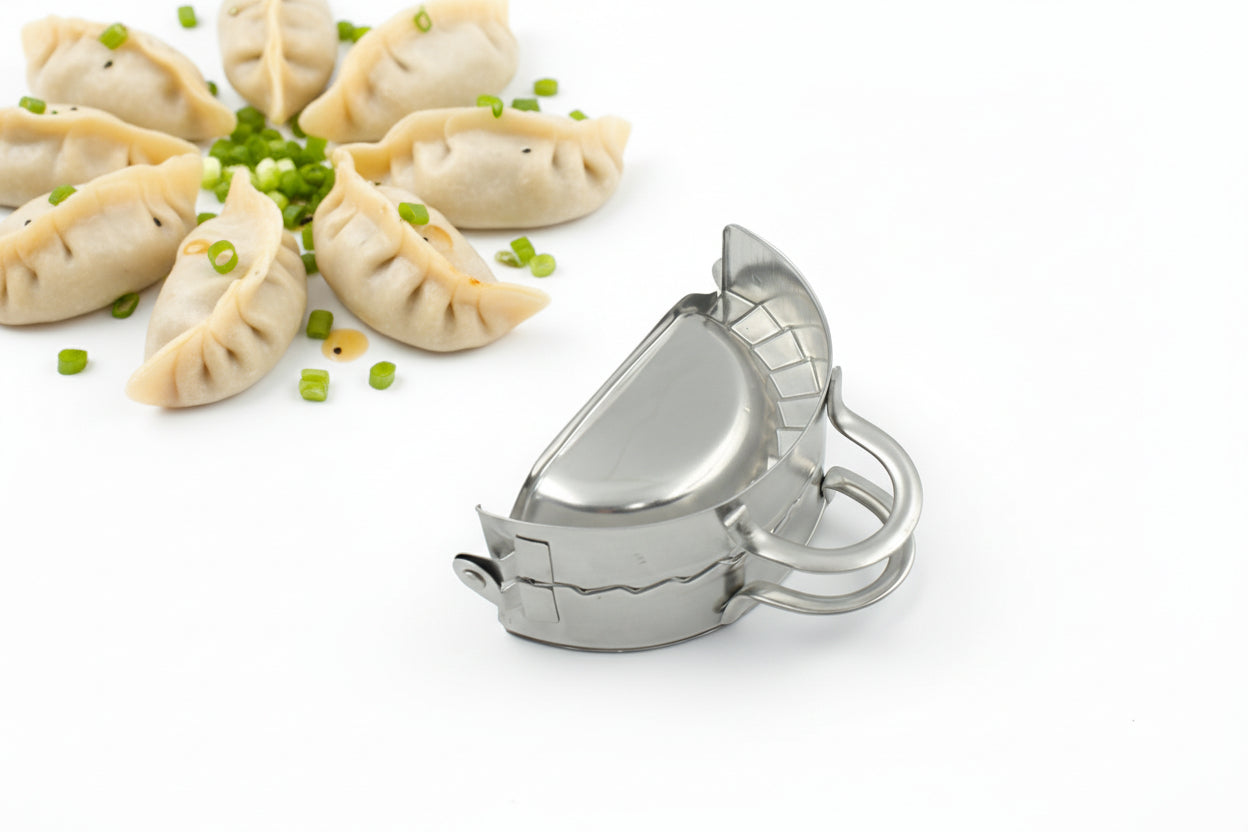 Dumpling Mold Never Rusty Strong Convenient Stainless Steel Dumpling Maker Durable For Home (1 Pc)