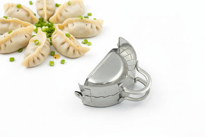 Dumpling Mold Never Rusty Strong Convenient Stainless Steel Dumpling Maker Durable For Home (1 Pc)